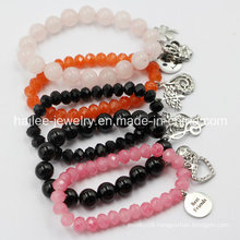 Custom Crystal Charm Fashion Lucky Beads Bracelet Jewelry